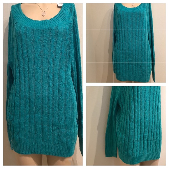 Talbots Sweaters - 👚Talbots Teal Long Sleeve Sweater👚
